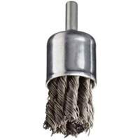 Brosse &agrave; fils nou&eacute;s avec moyeu, 1" dia. x 1/4" arbre Dufferin Supply