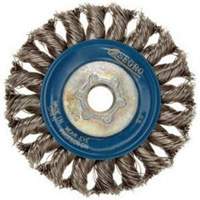 Roue compl&egrave;te de c&acirc;ble de torsion, Dia. 5", Fils 0,02", Arbre 5/8"-11, Acier inoxydable Dufferin Supply