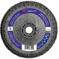 Cubitron 3 Conical  Flap Disc with Quick Change 1169F, 4-1/2" x 5/8"-11, Type T29, 80+ Grit, Ceramic Dufferin Supply