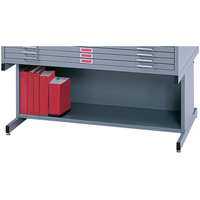 High Base for Steel Plan File Cabinet Dufferin Supply