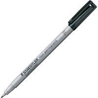 Lumocolor&reg; Non Permanent Fine Tip Black Marker Dufferin Supply