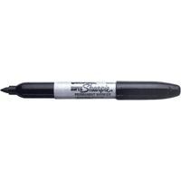 Permanent Markers - Super, Black, Fine Tip Dufferin Supply
