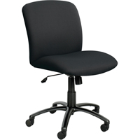Uber Big & Tall Chairs, Nylon, Black, 500 lbs. Capacity Dufferin Supply