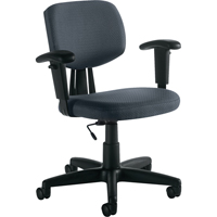 Task Chair, Fabric, Charcoal Dufferin Supply