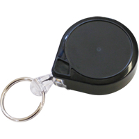 Retractable Mini-Bak<sup>®</sup> Key Rings, Plastic, 36" Cable, Belt Clip Attachment ON546 | Dufferin Supply