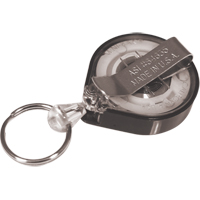 Retractable Mini-Bak<sup>®</sup> Key Rings, Plastic, 36" Cable, Belt Clip Attachment ON546 | Dufferin Supply
