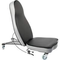 Chaise ergonomique Flex 2, Vinyle, Noir Dufferin Supply