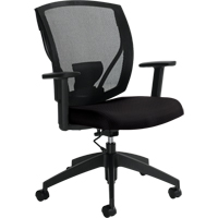 Task Chairs, Fabric, Black, 300 lbs. Capacity Dufferin Supply