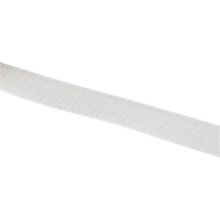 Ruban d'attaches, Crochet, 25 vg x 1", Cousu, Blanc Dufferin Supply