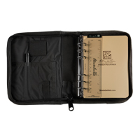 Field Planner Starter Kit, Soft Cover, Black, 0 Pages, 4-5/8" W x 7" L OQ444 | Dufferin Supply
