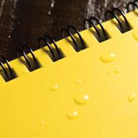 Side-Spiral Notebook, Soft Cover, Yellow, 64 Pages, 4-5/8" W x 7" L OQ546 | Dufferin Supply
