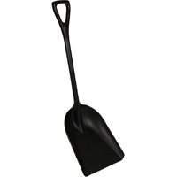 Food Processing Shovel, 13-1/4" x 6-3/5" Blade, 42-1/2" Length, Plastic, Black OQ650 | Dufferin Supply