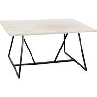 Oasis™ Sitting Teaming Table, 48" L x 60" W x 29" H, White OQ702 | Dufferin Supply