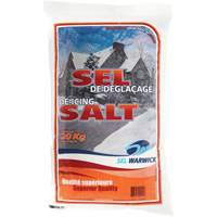 Ice Melting Salt, 44.1 lbs. (20 kg), Bag, -10°C (14°F) OQ733 | Dufferin Supply