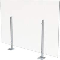Surface Mount Sneeze Guard, 36" W x 36" H OR022 | Dufferin Supply