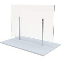 Freestanding Board Mount Sneeze Guard, 36" W x 36" H OR024 | Dufferin Supply
