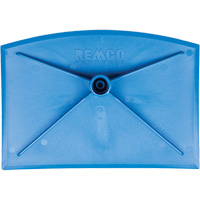 T&ecirc;te de binette pour service alimentaire, Bleu, 8" la x 11-1/4" lo Dufferin Supply