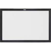Black MDF Frame Whiteboard, Dry-Erase/Magnetic, 36" W x 24" H OR131 | Dufferin Supply