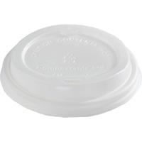 Eco Guardian Compostable Paper Cup Lids OR320 | Dufferin Supply