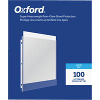 Oxford<sup>®</sup> Heavyweight Non-Glare Sheet Protectors OR340 | Dufferin Supply