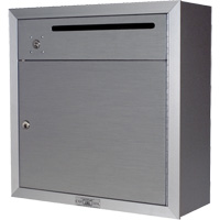 Boîte de collecte, Fixation En surface, 12-3/4" x 16-3/8", 2 portes, Aluminium Dufferin Supply