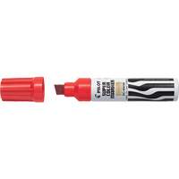 Super Colour Jumbo Permanent Marker, Chisel, Red Dufferin Supply
