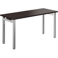Newland Table Desk, 29-7/10" L x 60" W x 29-3/5" H, Dark Brown OR439 | Dufferin Supply
