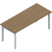 Newland Table Desk, 29-7/10" L x 72" W x 29-3/5" H, Cherry OR444 | Dufferin Supply