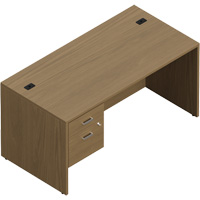 Newland Single Pedestal Desk OR446 | Dufferin Supply