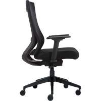 High-Back Weight-Sensing Synchro-Tilter, Mesh, Black Dufferin Supply