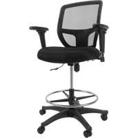 Tabouret de travail en maille, Mobile, Ajustable Hauteur, Capacit&eacute; 450 lb Dufferin Supply