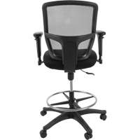 Tabouret de travail en maille, Mobile, Ajustable Hauteur, Capacit&eacute; 450 lb Dufferin Supply