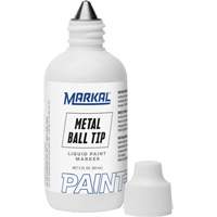 Paint-Riter&reg; Metal Ball Tip, Liquid, White Dufferin Supply