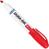 Dura-Ink&reg; Marker #55, Red, Chisel Tip Dufferin Supply