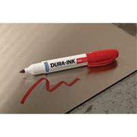 Dura-Ink&reg; Marker #55, Red, Chisel Tip Dufferin Supply