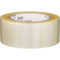 Tartan 369 Box Sealing Tape, Acrylic Adhesive, 1.6 mils, 48 mm (1-22/25") x 100 m (328') Dufferin Supply
