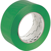 Rubans adh&eacute;sifs en vinyle 3903, 50 mm (2") la x 45,5 m (149,25') lo, 6,3 mils, Vert Dufferin Supply