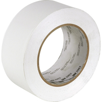 Rubans adh&eacute;sifs en vinyle 3903, 50 mm (2") la x 45,5 m (149,25') lo, 6,3 mils, Blanc Dufferin Supply