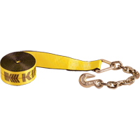 Winch Straps, Chain Anchor, 3" W x 30' L, 5400 lbs. (2450 kg) Working Load Limit PE983 | Dufferin Supply