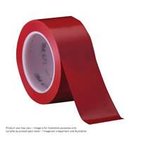 Ruban en vinyle 471, 38 mm (1-1/2") la x 32,9 m (108') lo, 5,3 mils, Rouge Dufferin Supply