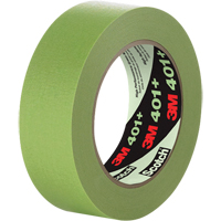 401+ High Performance Masking Tape, 24 mm (1") x 54.8 m (180'), Green Dufferin Supply