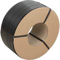 Strapping, Polypropylene, 5/8" W x 6000' L, Black, Manual Grade PF988 | Dufferin Supply