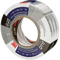 DT17 Super-Duty Duct Tape, 17 mils, Black, 48 mm (2") x 32 m (105') Dufferin Supply