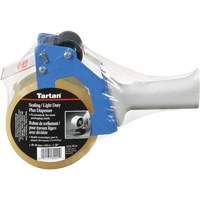 Tartan™ Box Sealing Tape with Dispenser, Light Duty, Fits Tape Width Of 48 mm (2") PG366 | Dufferin Supply