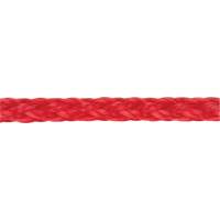 Corde rouge tress&eacute;e, Polypropyl&egrave;ne, 500' Dufferin Supply