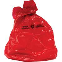 Waste Bags, Bio-Hazard, 38" L x 30" W, 2 mils Dufferin Supply