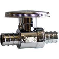 Lead-Free Valve, 1/2" Dia., Brass Dufferin Supply