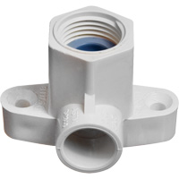 Flowguard Gold&reg; Drop Ear Elbow Fitting, Hub x FPT, CPVC, 1/2" Dufferin Supply