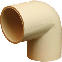 Flowguard Gold&reg; 90° Elbow Fitting, Standard, CPVC, 3/4" x 1/2" Dufferin Supply