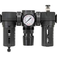 Filter, Regulator & Lubricator Modulair 300 with Manual Drain & Standard Bowl, 3/8" NPTF Dufferin Supply